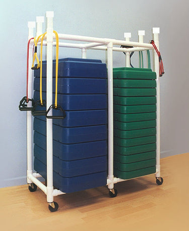 Fitness Step Cart – Ball Storage Cart | Easy Assembly | 45